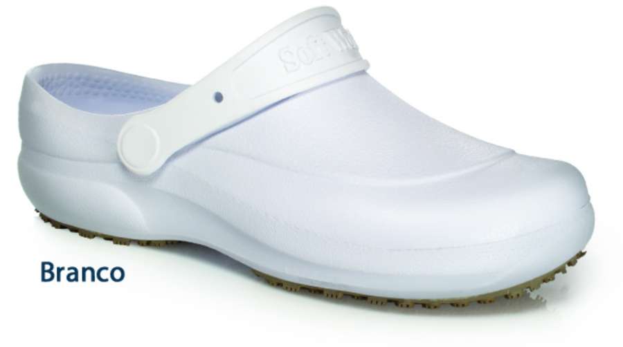 crocs soft works branco